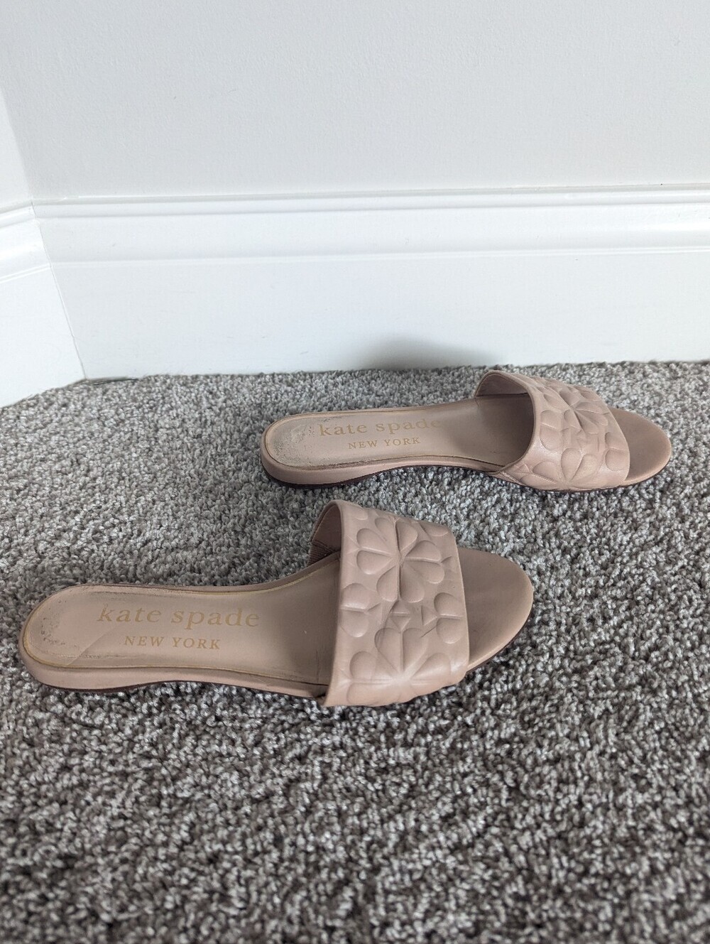 Kate Spade Emmie Slide Sandal - Nude sz 8